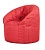 Бескаркасное кресло Club Chair Red (красный) заказать у производителя Папа Пуф недорого